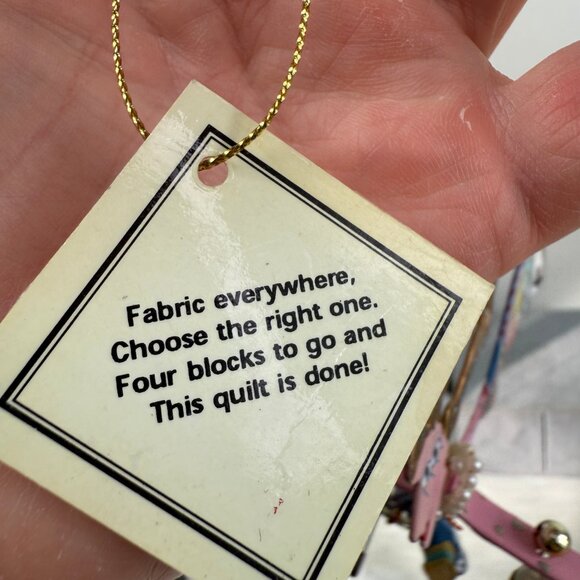 Karen Rossi Fanciful Flights Silvestri "I Love to Sew" Christmas Ornament - Picture 8 of 8